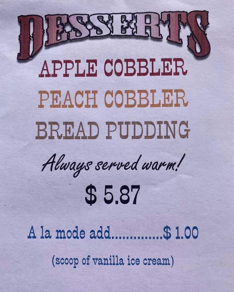 Lucky's Barbeque - Prescott Valley, AZ menu_pic