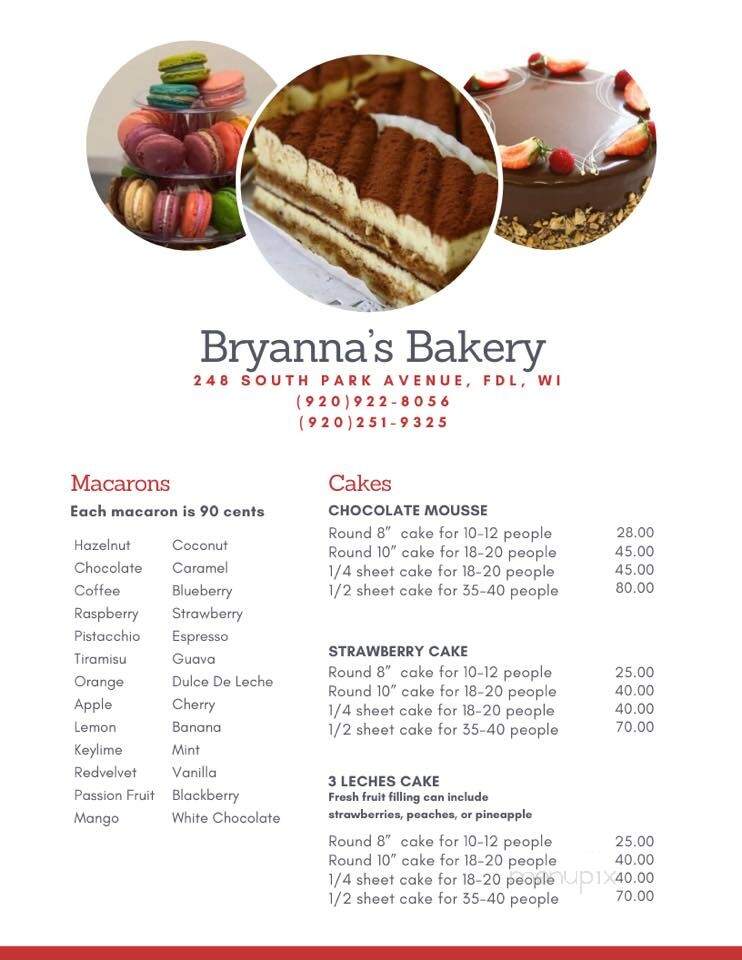 Bryanna's Bakery - Fond Du Lac, WI