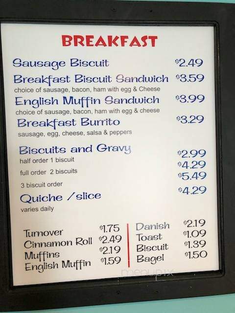 Stilwell Bakery And Cafe - Stilwell, KS menu_pic