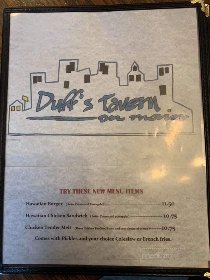Duff's Tavern On Main - Vermillion, MN