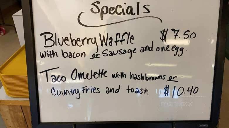 Frazier's Bakery - Coquille, OR menu_pic