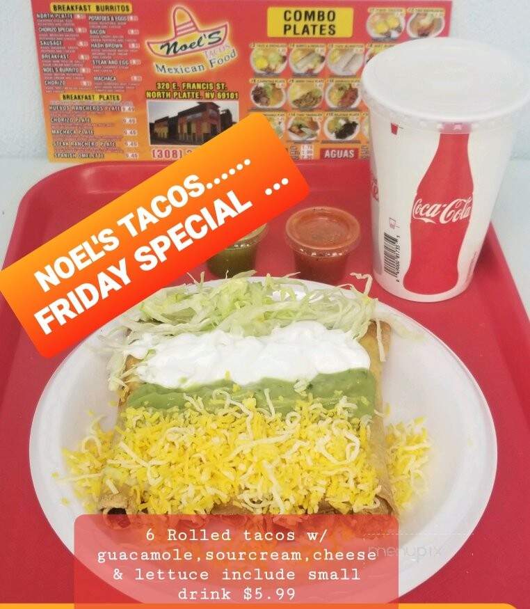 Noel's Taco Mexican Food - North Platte, NE menu_pic