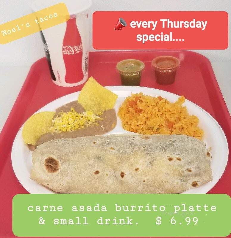 Noel's Taco Mexican Food - North Platte, NE menu_pic