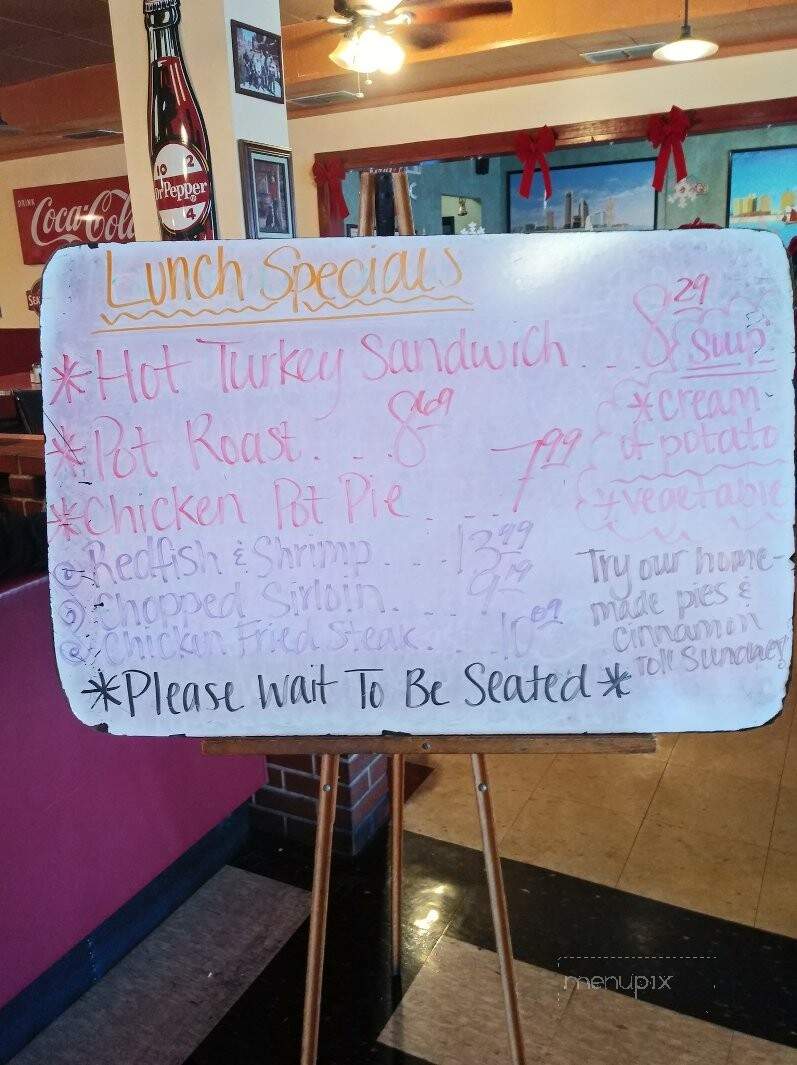 Town & Country Restaurant - Corpus Christi, TX menu_pic