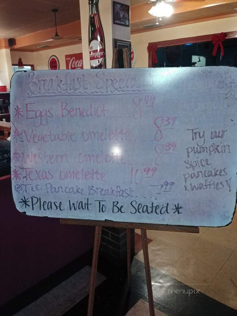 Town & Country Restaurant - Corpus Christi, TX menu_pic