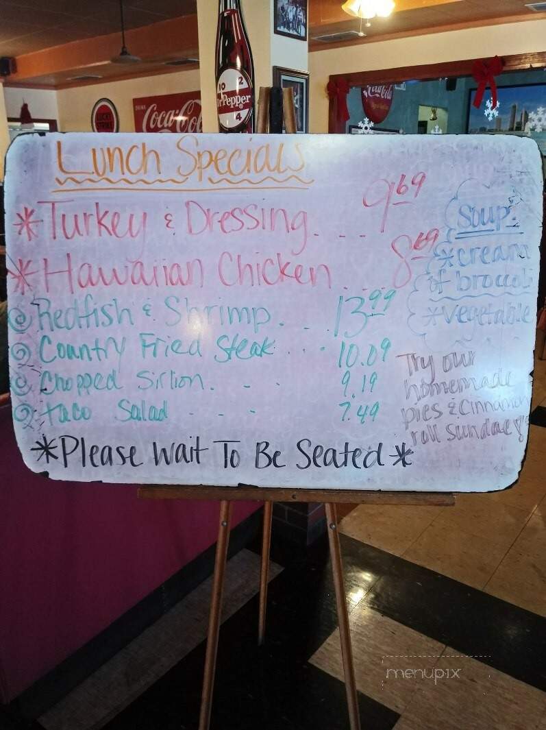 Town & Country Restaurant - Corpus Christi, TX menu_pic