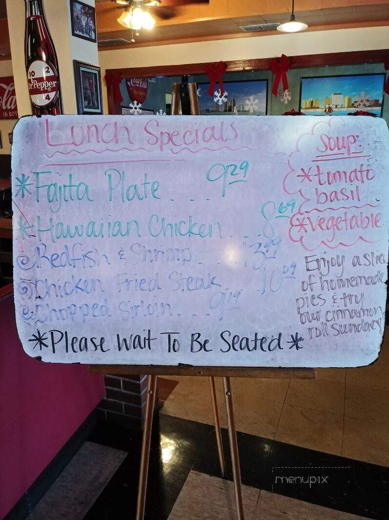 Town & Country Restaurant - Corpus Christi, TX menu_pic