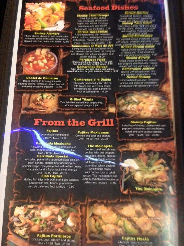 Los Parilleros - Hazlehurst, MS menu_pic