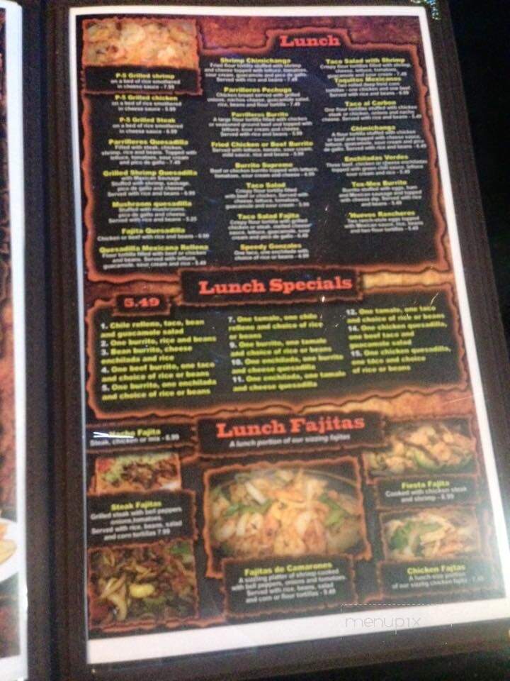 Los Parilleros - Hazlehurst, MS menu_pic