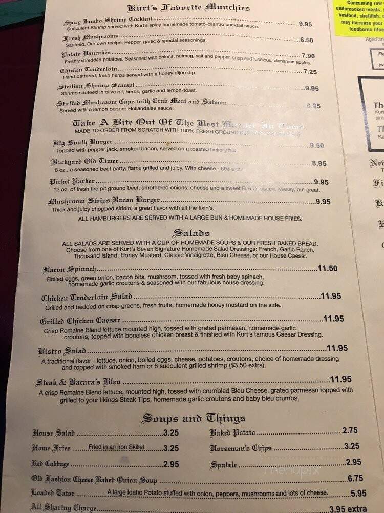 Bacaras Family Restaurant - Jamestown, TN menu_pic