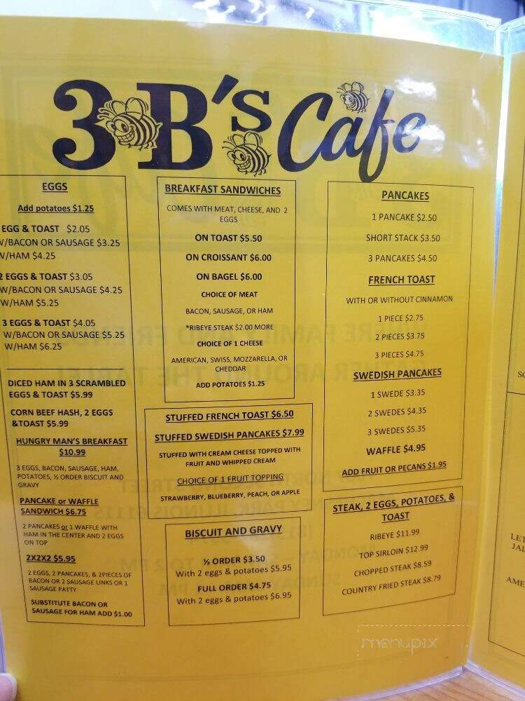3-B's Cafe - Machesney Park, IL