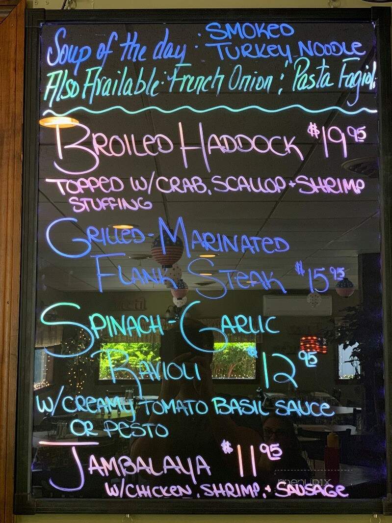 Gretchen's Grotto - Honesdale, PA menu_pic