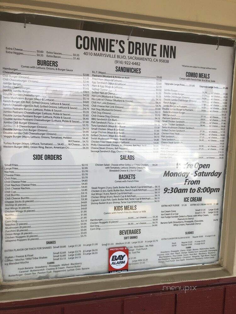 Connie's Drive-In - Sacramento, CA