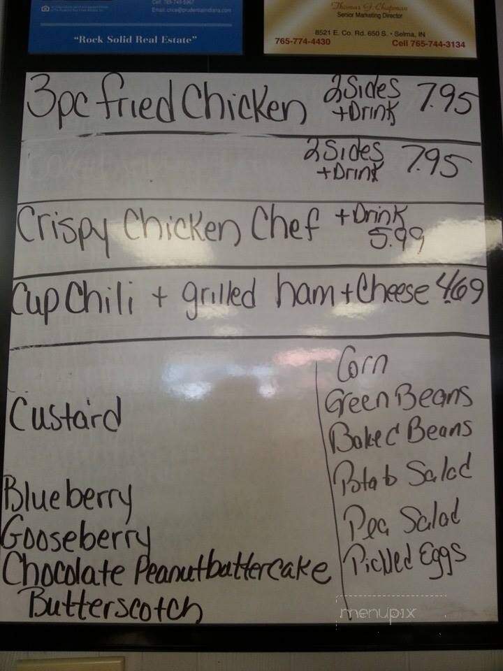 Osborn Country Kitchen - Yorktown, IN menu_pic