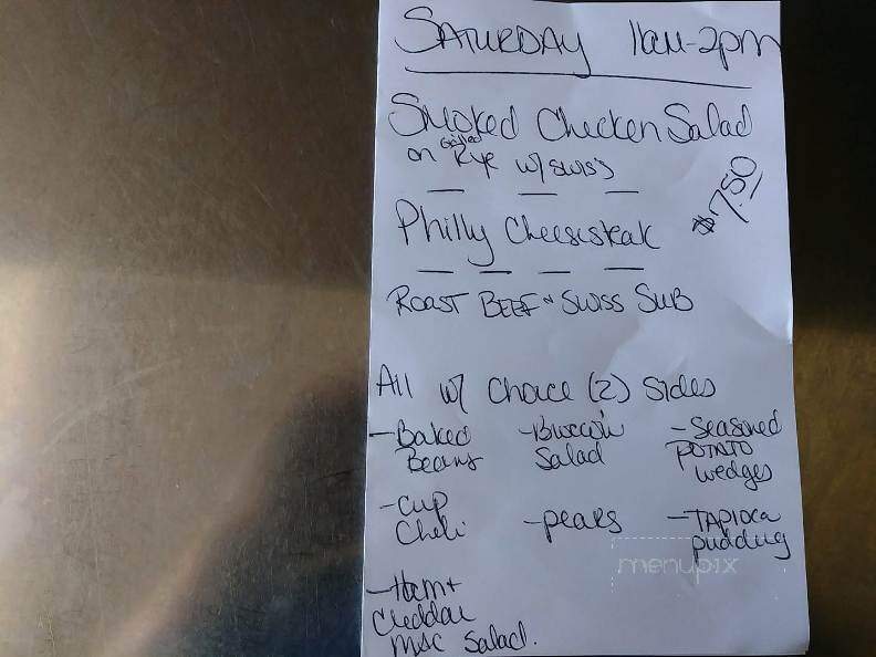 Red Barn Cafe - Caldwell, KS menu_pic