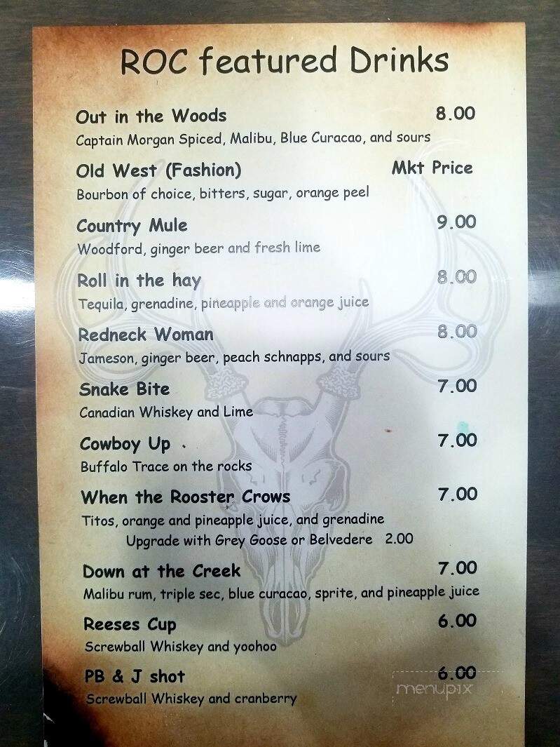 Raised On Country Burgers And Grill - Tuscaloosa, AL menu_pic