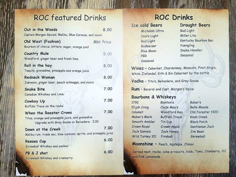 Raised On Country Burgers And Grill - Tuscaloosa, AL menu_pic
