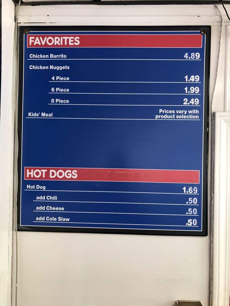 K C's Corner Restaurant - Fairmount, GA menu_pic