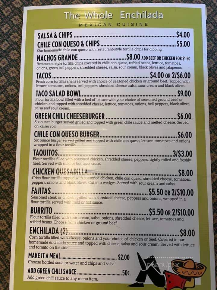 Donna's Family Restaurant - Huntingdon, PA menu_pic