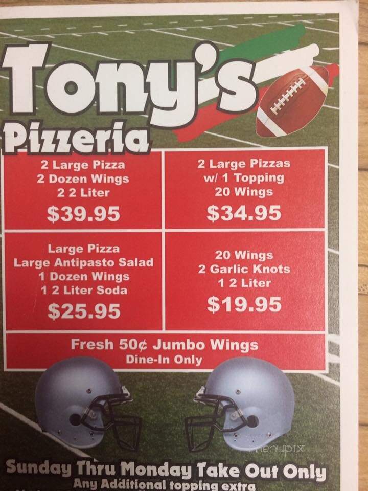 Tonys Pizzeria - Palmerton, PA
