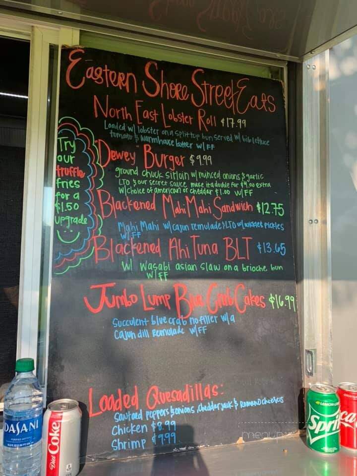Eastern Shore Street Eats - Daphne, AL menu_pic