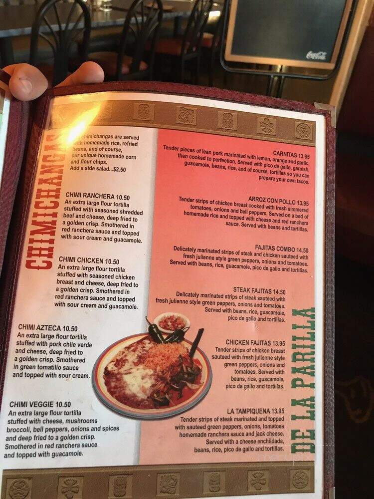 El Torero 2 - Burson, CA menu_pic