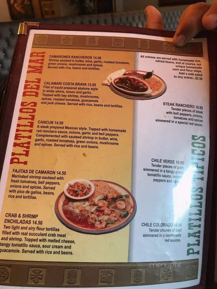 El Torero 2 - Burson, CA menu_pic