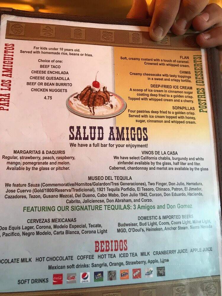 El Torero 2 - Burson, CA menu_pic