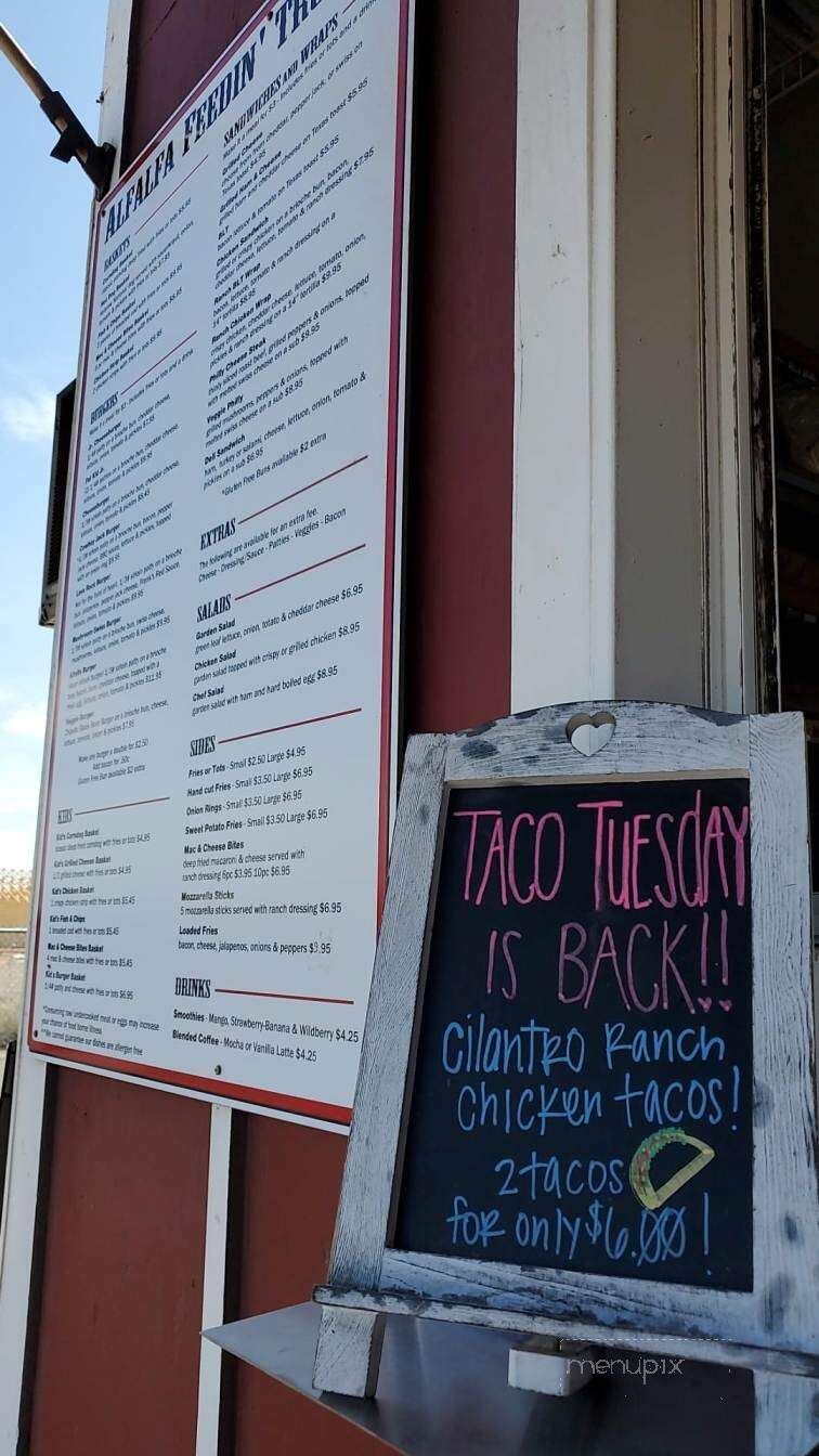 Alfalfa Feedin Trough - Bend, OR menu_pic