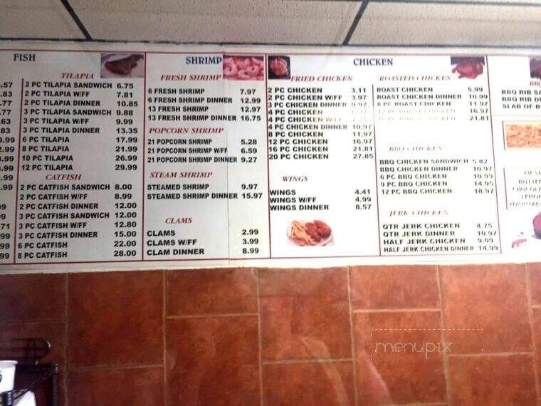 Boulevard Fish & Chips - Saint Albans, NY menu_pic