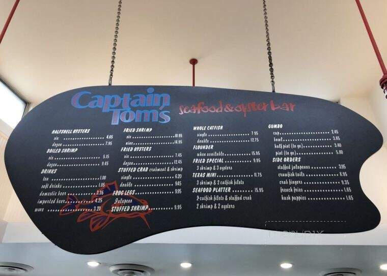 MENU  captaintoms