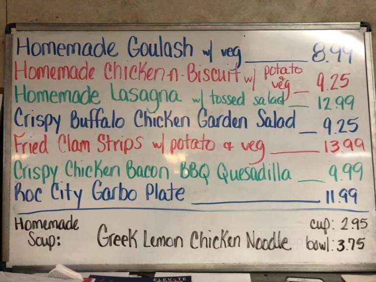 Texas Cafe - Hornell, NY menu_pic