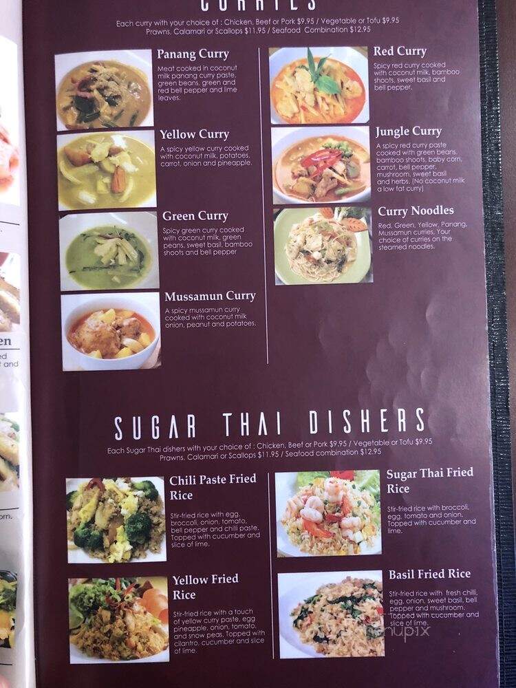 Sugar Thai Food - Ellensburg, WA