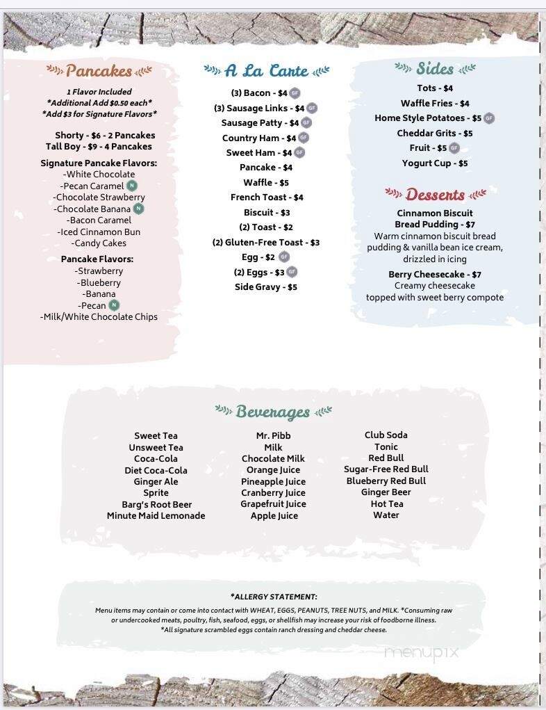 Redhead Bay Cafe - Virginia Beach, VA menu_pic