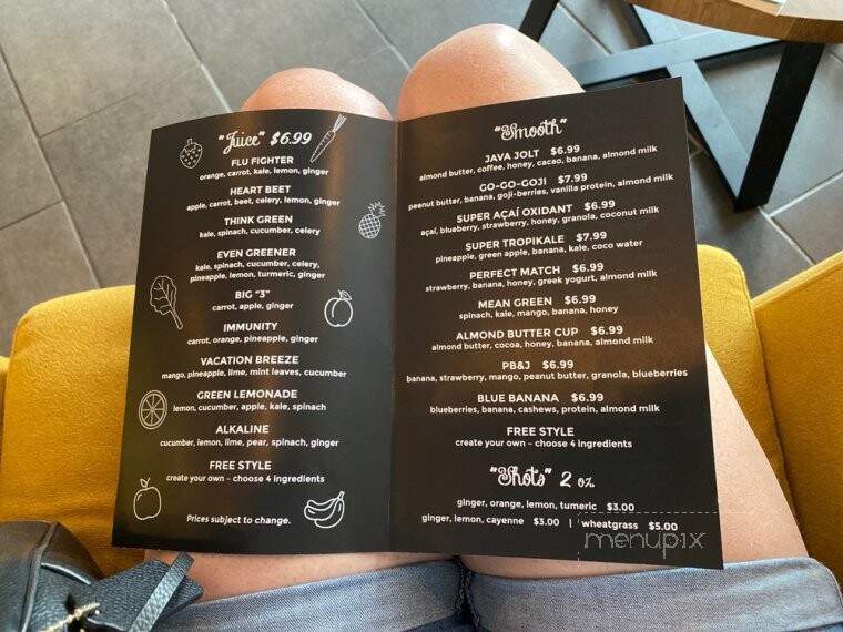 Crate & Press Juice Bar - Glenside, PA menu_pic