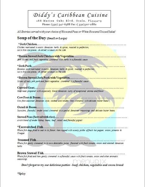 Diddy's Caribbean Mart - Ocala, FL menu_pic