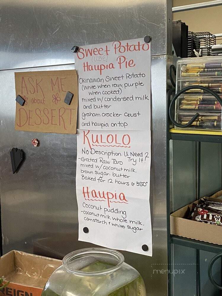 Kaaloa's Super J's Authentic Hawaiian - Captain Cook, HI menu_pic