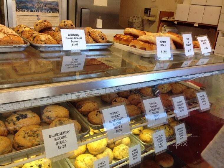 Sconees Bakery - Honolulu, HI menu_pic
