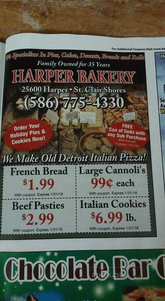 Harper Bakery - St Clair Shores, MI