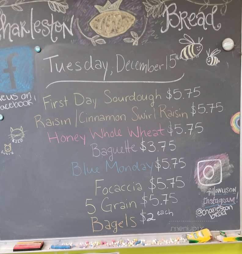 Charleston Bread LLC - Charleston, WV menu_pic