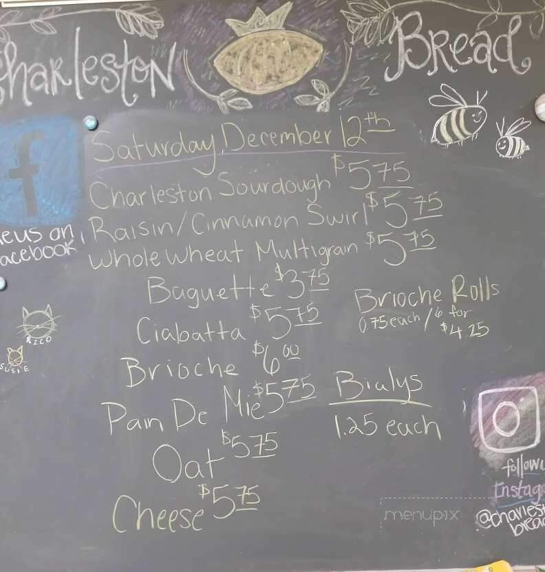 Charleston Bread LLC - Charleston, WV menu_pic
