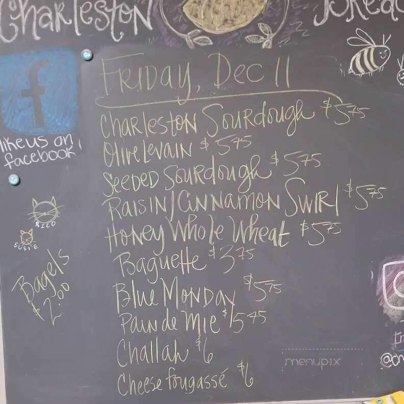Charleston Bread LLC - Charleston, WV menu_pic