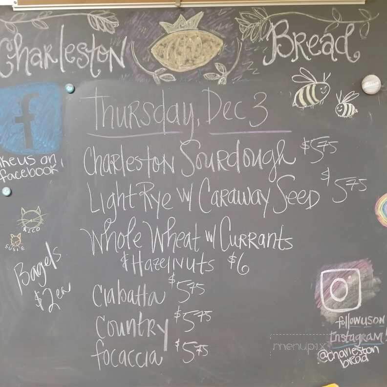 Charleston Bread LLC - Charleston, WV menu_pic