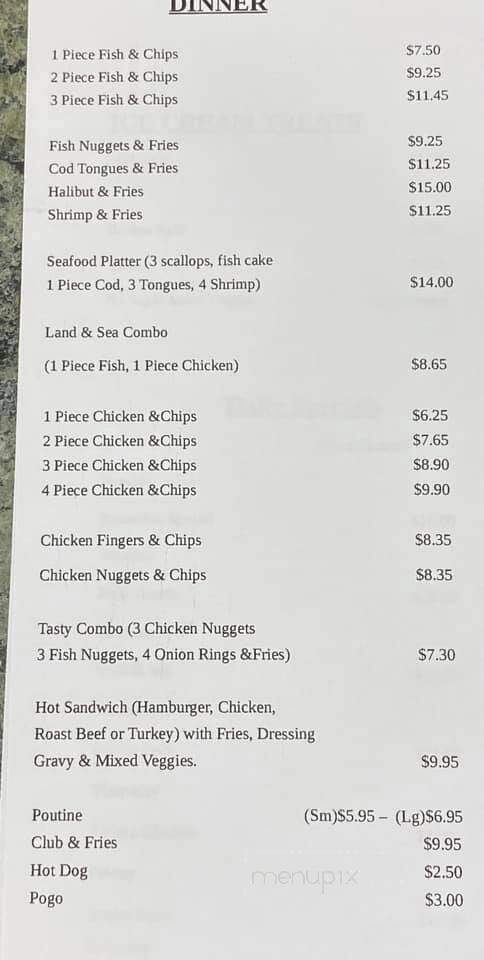 Midtown Fast Food Take Out - Carbonear, NL