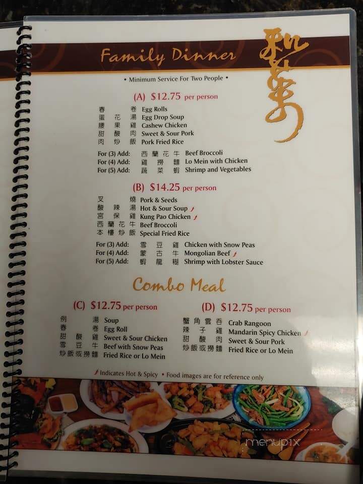 China Cafe - Kooskia, ID menu_pic