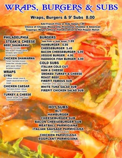 Firepit Rotisserie and Grill - Hanover, PA menu_pic