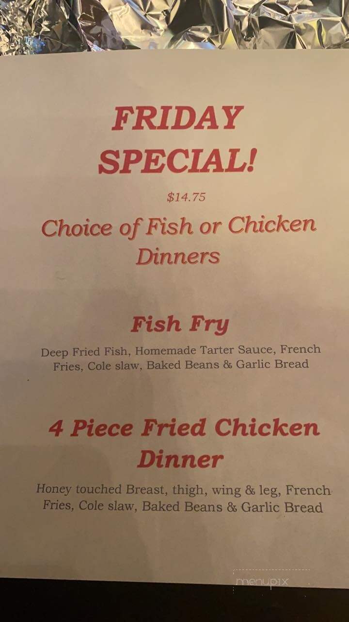 Waterhole - Douglas, WY menu_pic