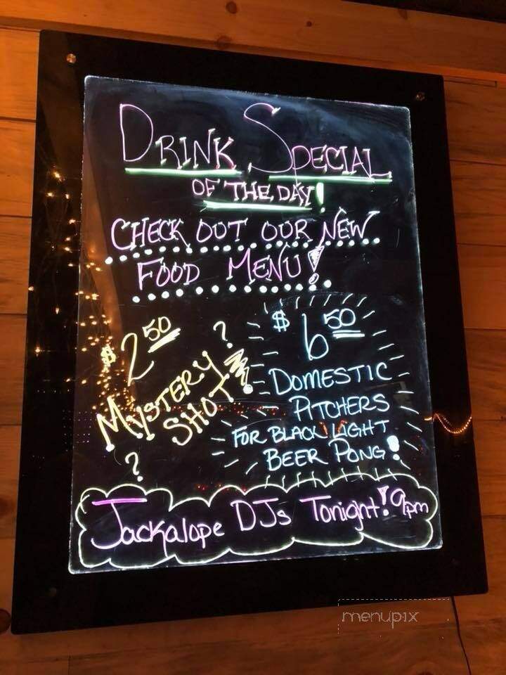 Waterhole - Douglas, WY menu_pic