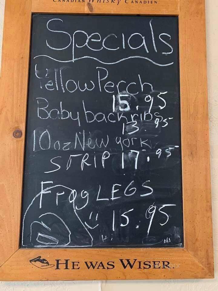 Edna's Lunch - Belle River, ON menu_pic