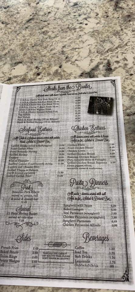 Majestic Steakhouse & Pizza - Trenton, TN menu_pic